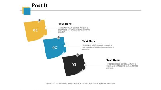 Post It Ppt PowerPoint Presentation Outline Background