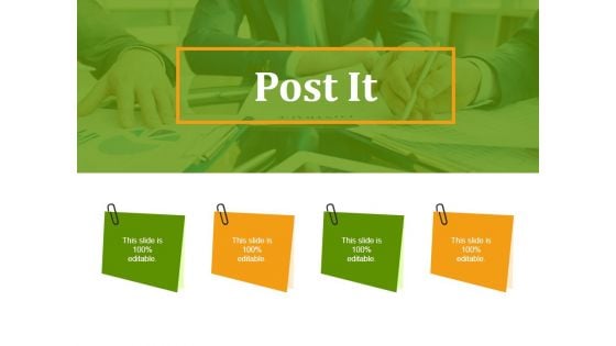 Post It Ppt PowerPoint Presentation Samples