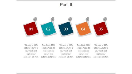 Post It Ppt PowerPoint Presentation Show Display