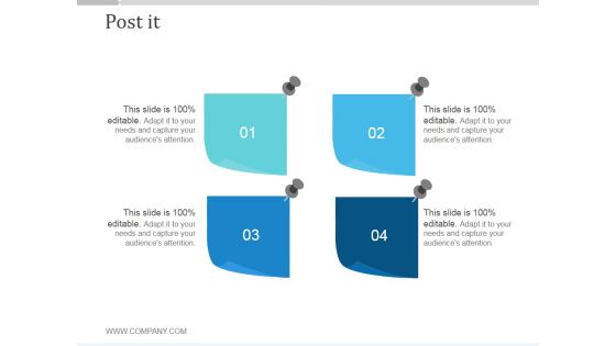 Post It Ppt PowerPoint Presentation Slide