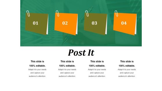 Post It Ppt PowerPoint Presentation Summary Ideas