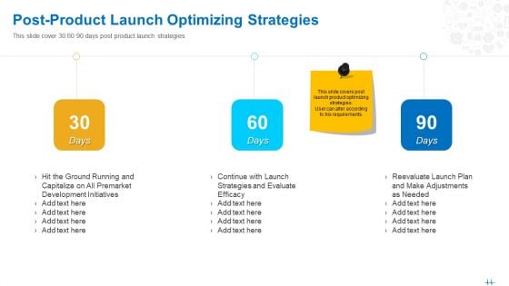 Post Product Launch Optimizing Strategies Ppt Summary Graphics PDF