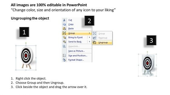 PowerPoint Process Editable Target Ppt Theme