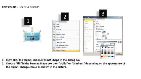 PowerPoint Process Table Chart List Text Boxes Ppt Slides