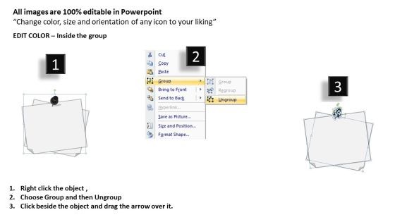 PowerPoint Slides Sales Post It Notes Ppt Themes Slide02