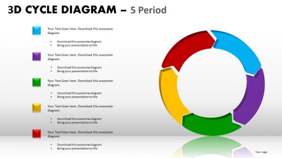 Ppt Slides 5 Arrows Cycle Diagrams PowerPoint Templates Ppt Slides