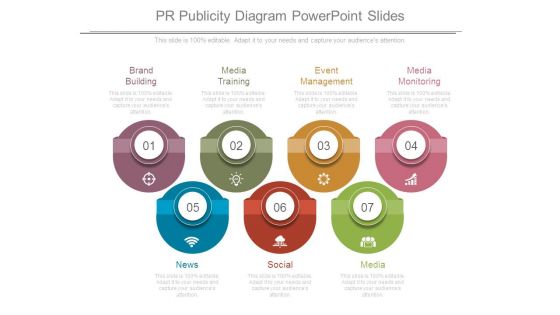 Pr Publicity Diagram Powerpoint Slides