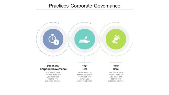 Practices Corporate Governance Ppt PowerPoint Presentation Inspiration Guide Cpb