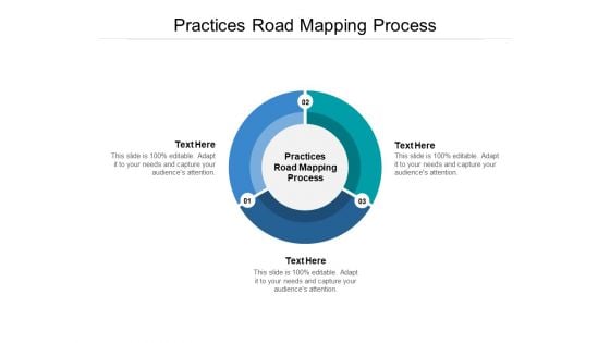 Practices Road Mapping Process Ppt PowerPoint Presentation File Outfit Cpb