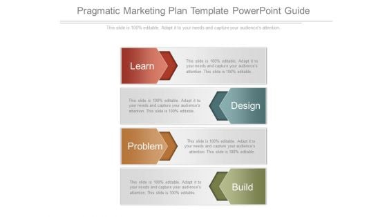 Pragmatic Marketing Plan Template Powerpoint Guide