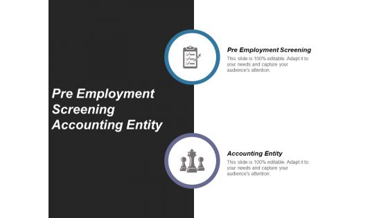 Pre Employment Screening Accounting Entity Ppt PowerPoint Presentation Show Influencers