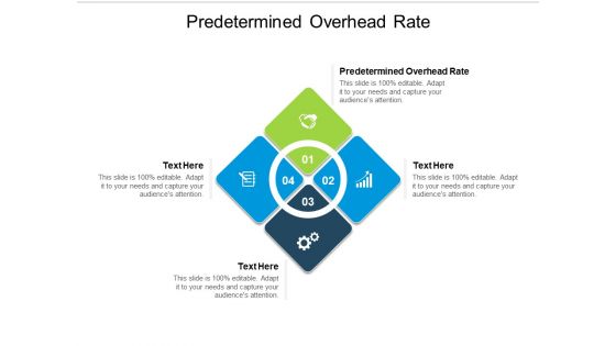 Predetermined Overhead Rate Ppt PowerPoint Presentation Layouts Format Ideas Cpb