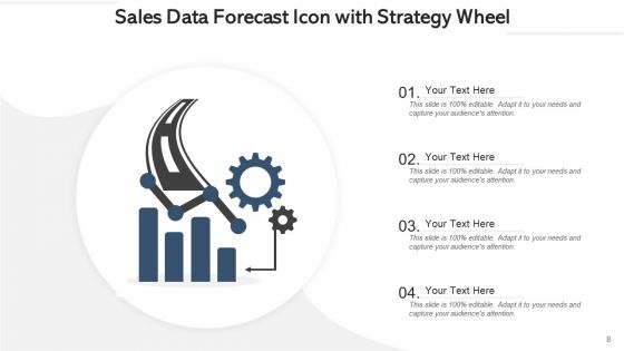 Prediction Icon Revenue Strategy Ppt PowerPoint Presentation Complete Deck With Slides