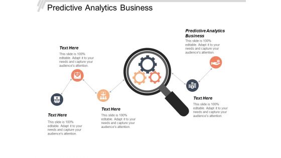 Predictive Analytics Business Ppt Powerpoint Presentation Gallery Shapes Cpb