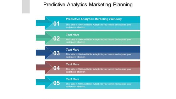 Predictive Analytics Marketing Planning Ppt PowerPoint Presentation Gallery Background Designs Cpb