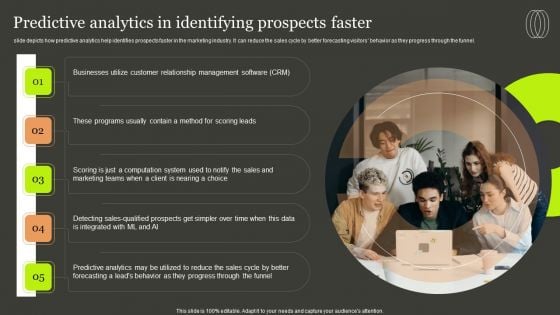 Predictive Analytics Methods Predictive Analytics In Identifying Prospects Faster Sample PDF