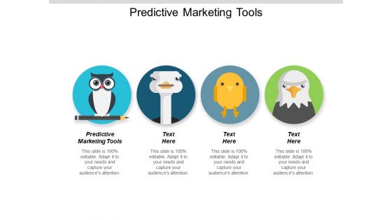 Predictive Marketing Tools Ppt PowerPoint Presentation Infographic Template Slide Cpb