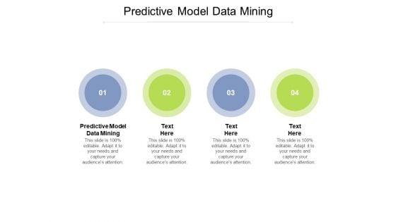 Predictive Model Data Mining Ppt PowerPoint Presentation Summary Cpb