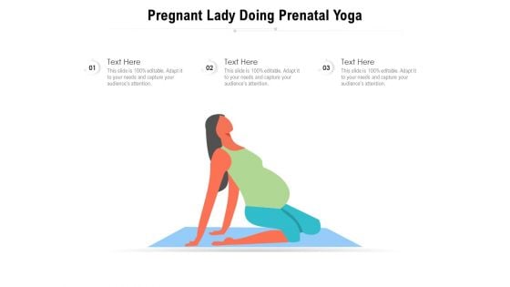 Pregnant Lady Doing Prenatal Yoga Ppt PowerPoint Presentation Icon Background PDF