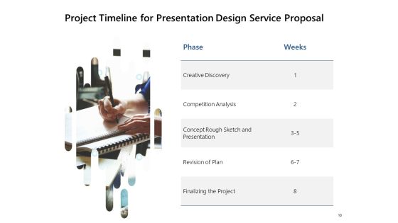 Presentation Design Service Proposal Ppt PowerPoint Presentation Complete Deck With Slides Slide10