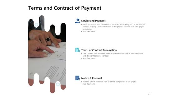 Presentation Design Service Proposal Ppt PowerPoint Presentation Complete Deck With Slides Slide17