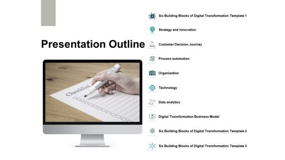 Presentation Outline Ppt PowerPoint Presentation Gallery Templates