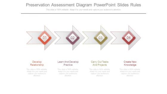 Preservation Assessment Diagram Powerpoint Slides Rules