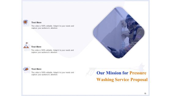 Pressure Cleaning Proposal And Service Agreement Ppt PowerPoint Presentation Complete Deck With Slides Slide19