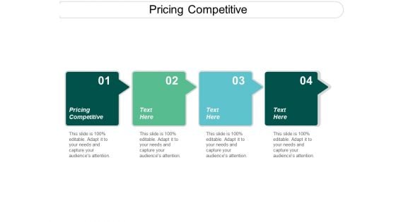 Pricing Competitive Ppt PowerPoint Presentation Microsoft Cpb