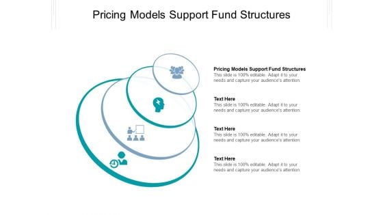 Pricing Models Support Fund Structures Ppt PowerPoint Presentation Layouts Icon Cpb Pdf