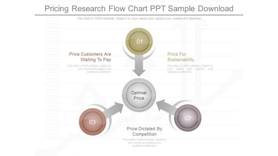 Pricing Research Flow Chart Ppt Sample Download