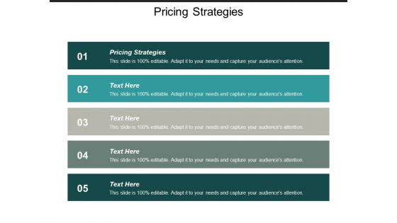 Pricing Strategies Ppt PowerPoint Presentation Gallery Background Images