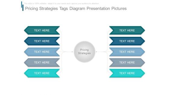 Pricing Strategies Tags Diagram Presentation Pictures