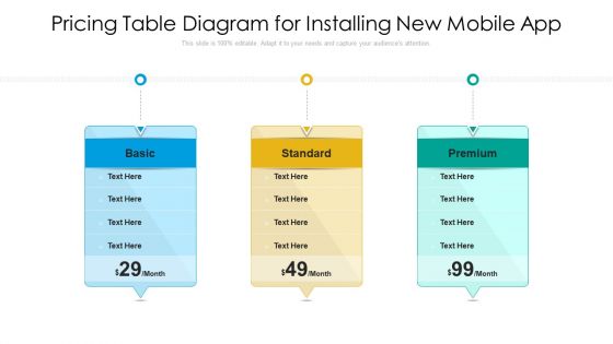 Pricing Table Diagram For Installing New Mobile App Microsoft PDF Pricing Table Diagram For Installing New Mobile App Microsoft PDF