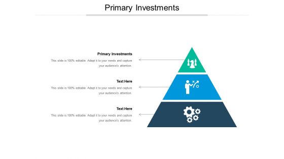 Primary Investments Ppt PowerPoint Presentation Model Design Inspiration Cpb Pdf