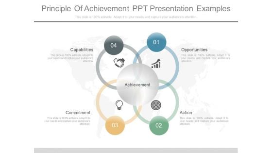 Principle Of Achievement Ppt Presentation Examples