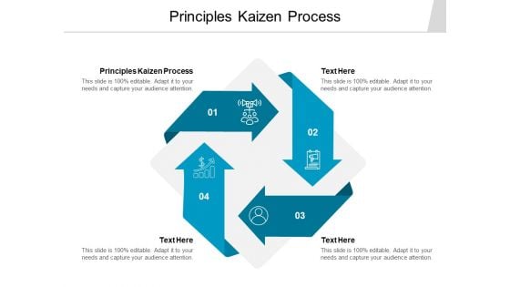 Principles Kaizen Process Ppt PowerPoint Presentation File Portrait Cpb