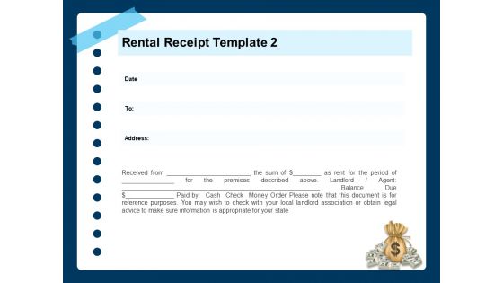 Printable Rent Receipt Rental Receipt Template Legal Ppt Ideas Graphic Tips PDF