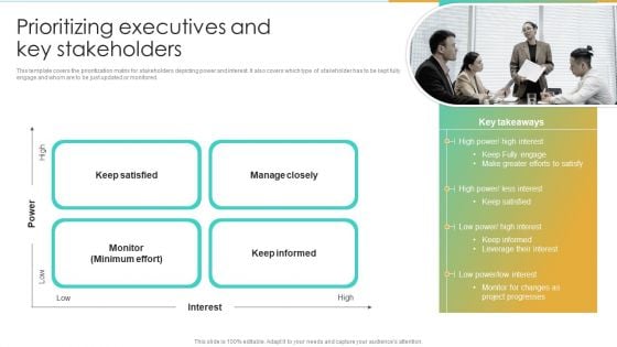 Prioritizing Executives And Key Stakeholders Enterprise Communication Tactics Guidelines PDF