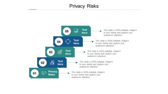 Privacy Risks Ppt PowerPoint Presentation Topics Cpb Pdf