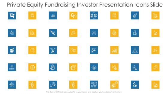 Private Equity Fundraising Investor Presentation Icons Slide Ppt Portfolio Styles PDF
