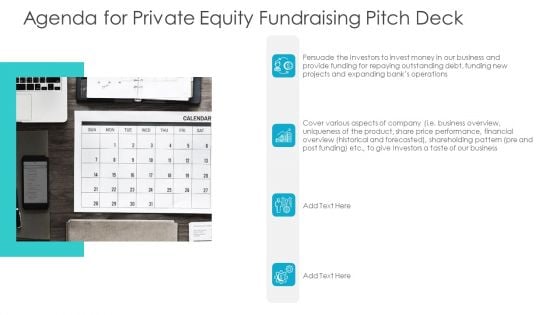 Private Equity Fundraising Pitch Deck Agenda For Private Equity Fundraising Pitch Deck Elements PDF Private Equity Fundraising Pitch Deck Agenda For Private Equity Fundraising Pitch Deck Elements PDF