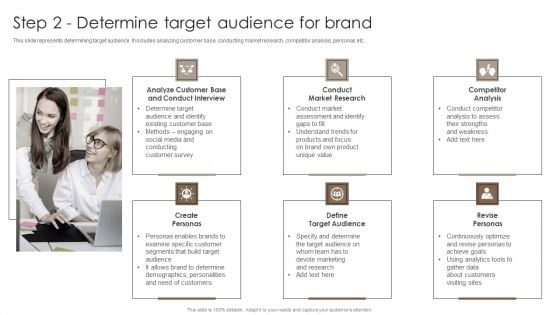 Private Label Branding To Optimize Step 2 Determine Target Audience For Brand Microsoft PDF