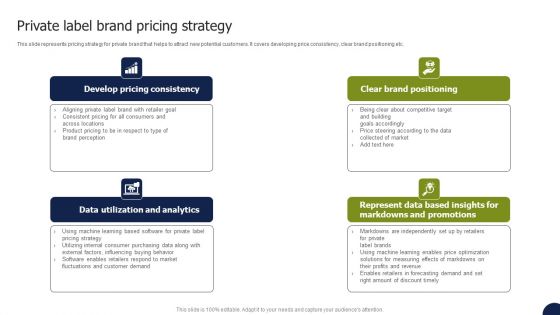 Private Labelling Strategies To Gain Private Label Brand Pricing Strategy Rules PDF