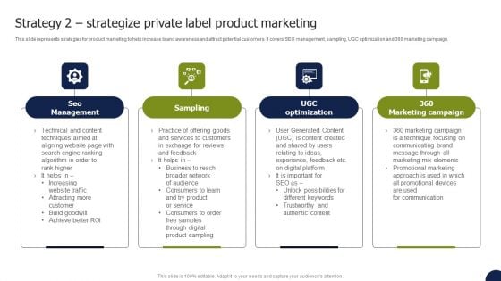 Private Labelling Strategies To Gain Strategy 2 Strategize Private Label Product Marketing Download PDF Private Labelling Strategies To Gain Strategy 2 Strategize Private Label Product Marketing Download PDF