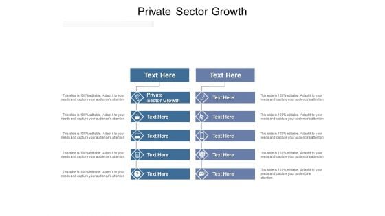 Private Sector Growth Ppt PowerPoint Presentation Model Gallery Cpb Pdf