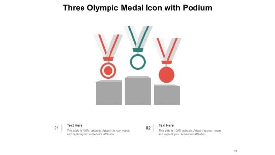 Prize Winner Gold Olympic Medal Ppt PowerPoint Presentation Complete Deck