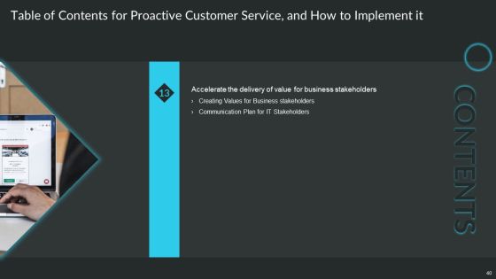 Proactive Consumer Solution And How To Perform It Ppt PowerPoint Presentation Complete Deck With Slides Slide40
