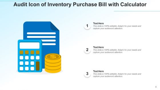 Probe Icon Business Audit Ppt PowerPoint Presentation Complete Deck With Slides