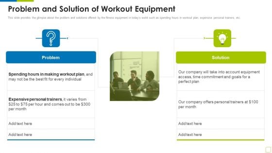 Problem And Solution Of Workout Equipment Workout Appliance Investor Capital Funding Rules PDF